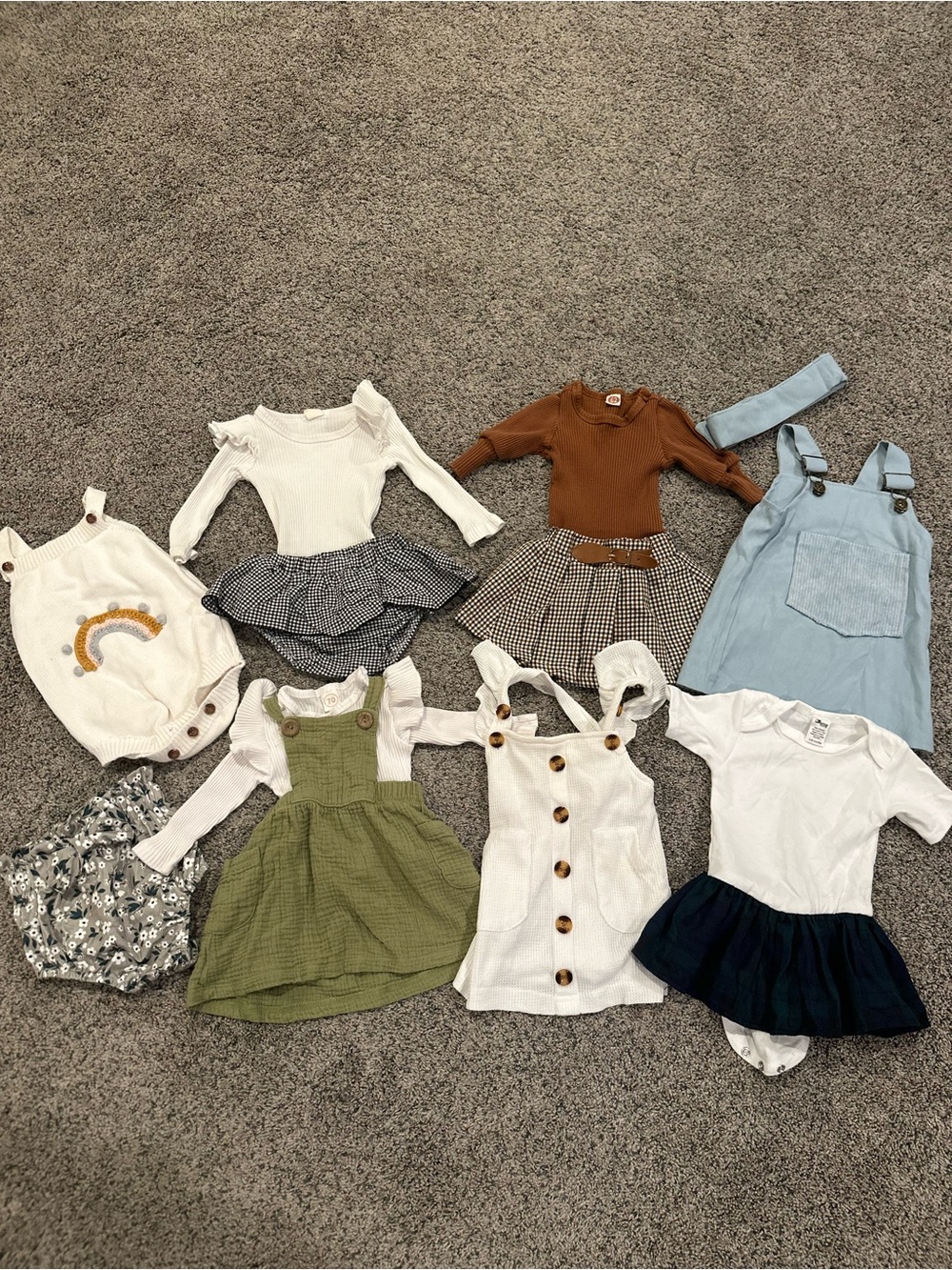 Baby girl 3-6 mo dress bundle